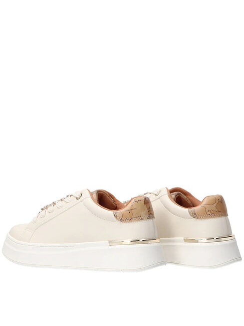 GEO Baskets Jewel blanc cass&eacute;/beige g&eacute;o - Chaussures Femme