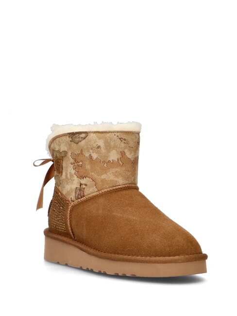 GEO bottines rembourr&eacute;es NATUREL - Chaussures Femme