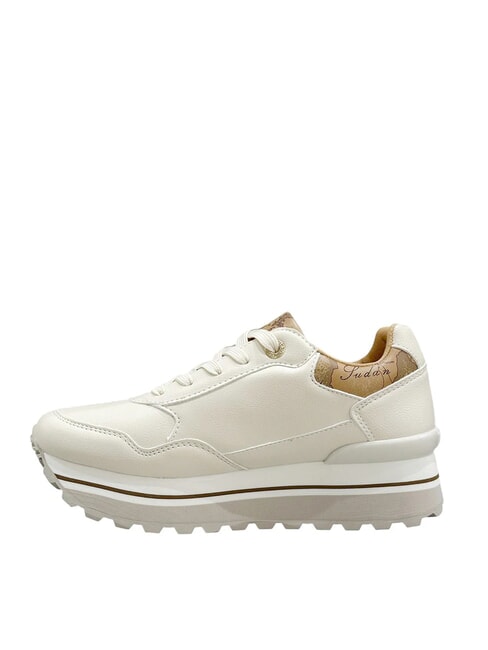 GEO baskets montantes blanc cass&eacute;/beige g&eacute;o - Chaussures Femme