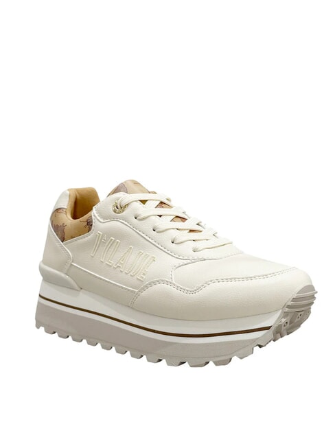 GEO baskets montantes blanc cass&eacute;/beige g&eacute;o - Chaussures Femme