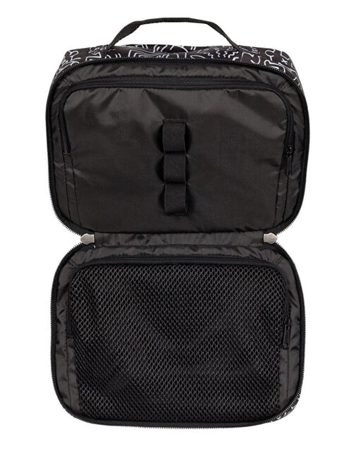 ROAD KIT Trousse de voyage avec cintre Keith Haring Noir - Trousses