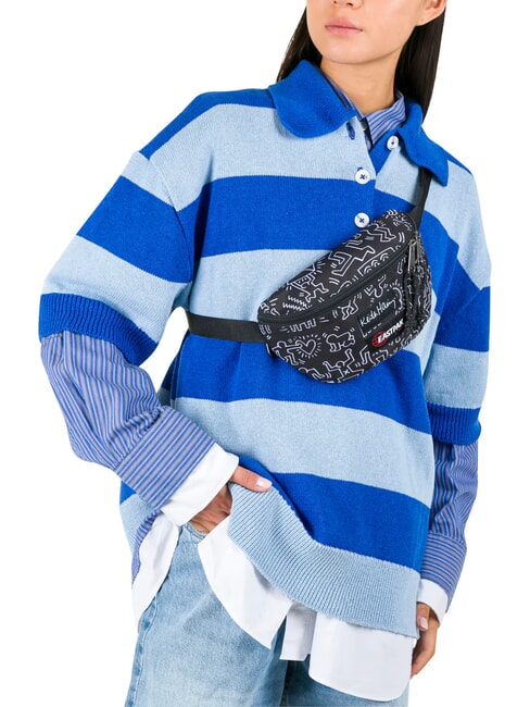 SPRINGER Sac banane Keith Haring Noir - Sacs banane