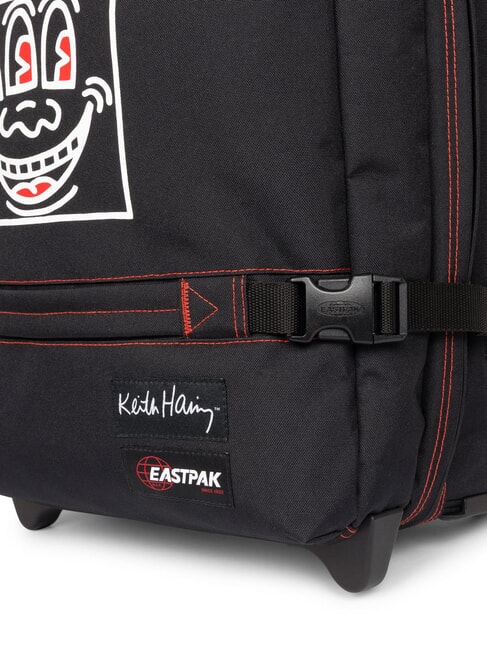 TRANSIT'R S Chariot &agrave; bagages &agrave; main Keith Haring 3 yeux - Valises cabine