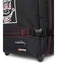 EASTPAK TRANSIT'R S Chariot &agrave; bagages &agrave; main Keith Haring 3 yeux - Valises cabine - 4