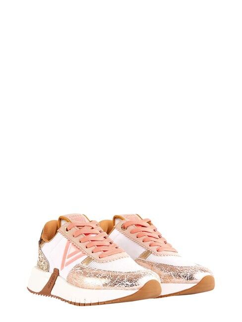 ICONICA BOOM DAY Baskets en cuir BLANC / PLATINE - Chaussures Femme