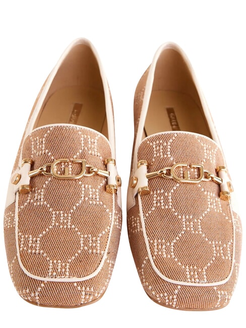 TULSA mocassin Jacquard bronzage - Chaussures Femme