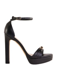 GAUD&Igrave; LIZ sandales hautes en cuir NOIR - Chaussures Femme - 2