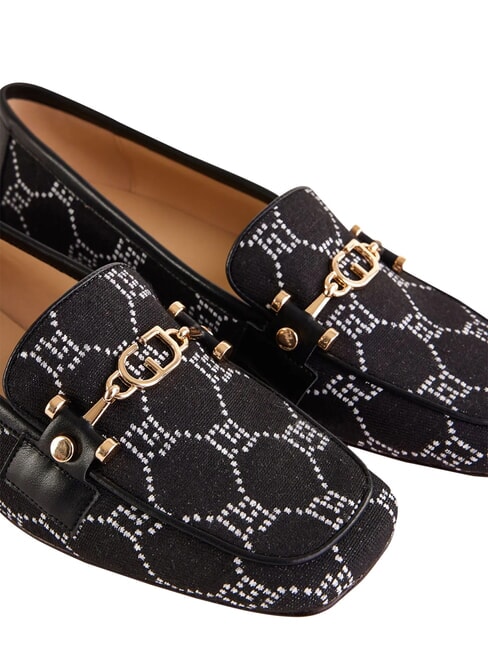 TULSA mocassin Jacquard NOIR - Chaussures Femme