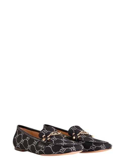 TULSA mocassin Jacquard NOIR - Chaussures Femme