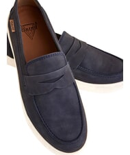 GAUD&Igrave; DENIS mocassins en cuir marine - Chaussures Homme - 3