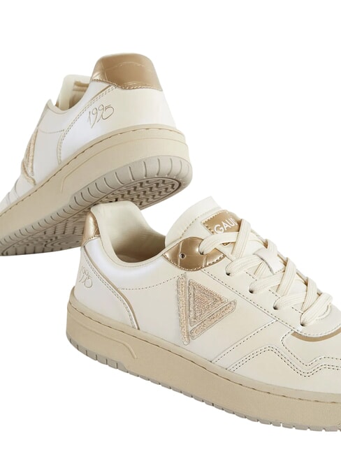 I CALLIE Baskets en cuir perle - Chaussures Femme