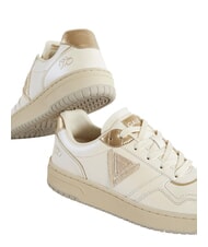 GAUD&Igrave; I CALLIE Baskets en cuir perle - Chaussures Femme - 3