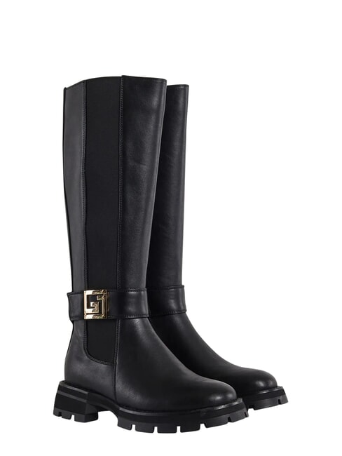ARIEL Bottes en cuir NOIR - Chaussures Femme