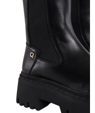 GAUD&Igrave; CORINNE Bottine en cuir NOIR - Chaussures Femme - 3
