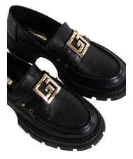 GAUD&Igrave; ARIEL mocassin en cuir NOIR - Chaussures Femme - 3