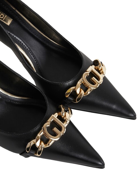 CRISTEL D&eacute;collet&eacute; en cuir NOIR - Chaussures Femme