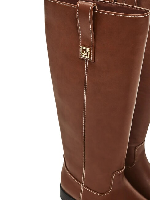 FIONA GREEDY botte d'&eacute;quitation MARRON - Chaussures Femme