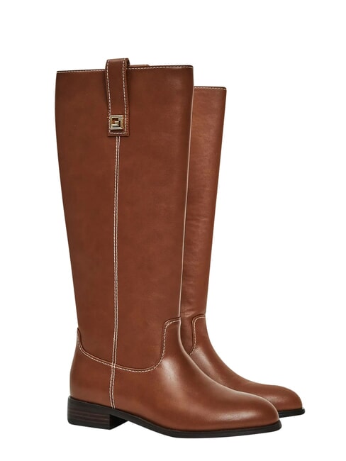 FIONA GREEDY botte d'&eacute;quitation MARRON - Chaussures Femme