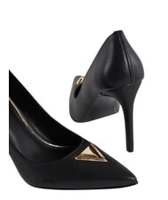 GAUD&Igrave; COLETTE D&eacute;collet&eacute; en cuir NOIR - Chaussures Femme - 3