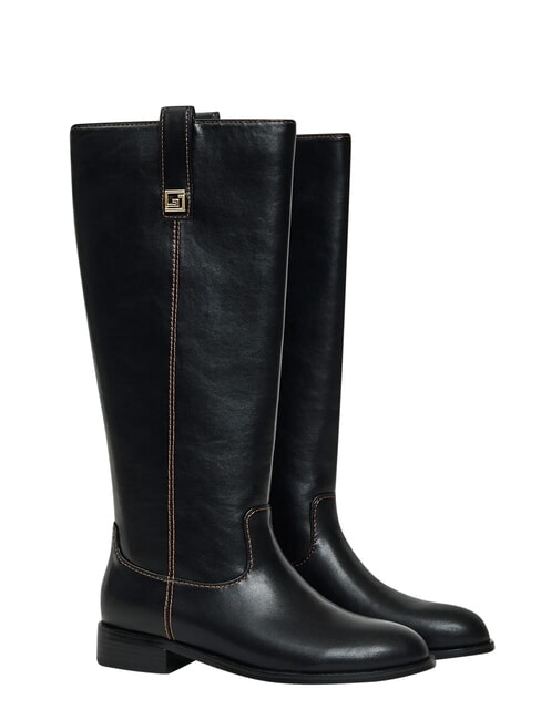 FIONA GREEDY botte d'&eacute;quitation NOIR - Chaussures Femme