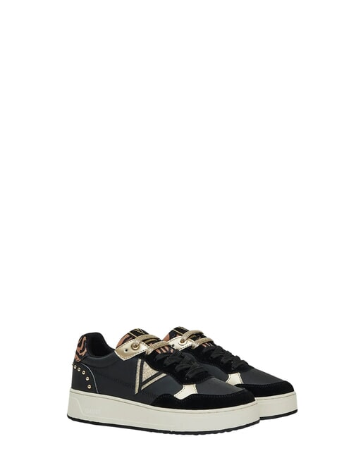 I CLIO Baskets noir/z&egrave;bre - Chaussures Femme