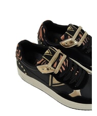GAUD&Igrave; I CLIO Baskets noir/z&egrave;bre - Chaussures Femme - 3