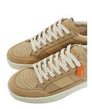 GAUD&Igrave; FUSION Baskets en cuir BEIGE - Chaussures Homme - 3