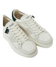 GAUD&Igrave; FUSION CRACK Baskets en cuir tofu/bois - Chaussures Homme - 3