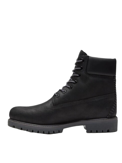 6 INCH bottines en cuir noir - Chaussures Homme