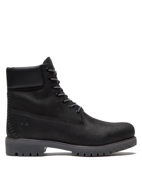 6 INCH bottines en cuir noir - Chaussures Homme