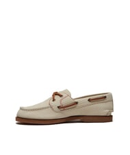 TIMBERLAND CLASSIC BOAT  Chaussures bateau en cuir beige clair - Chaussures Femme - 3
