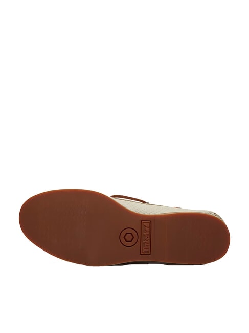 CLASSIC BOAT  Chaussures bateau en cuir beige clair - Chaussures Femme