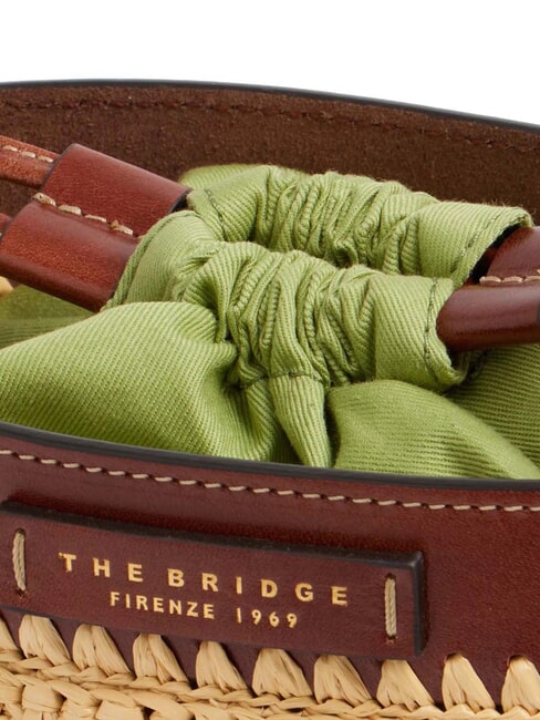 LUNA  sac seau &agrave; bandouli&egrave;re MARRON - Sacs pour Femme