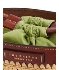 THE BRIDGE LUNA  sac seau &agrave; bandouli&egrave;re MARRON - Sacs pour Femme - 3