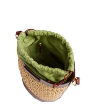 THE BRIDGE LUNA  sac seau &agrave; bandouli&egrave;re MARRON - Sacs pour Femme - 4