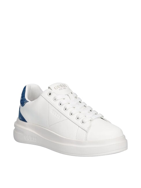 ELBINA14 Baskets jean blanc - Chaussures Femme