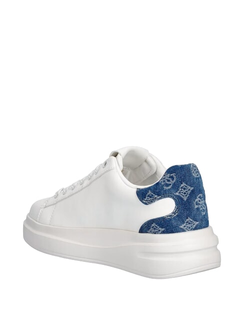 ELBINA14 Baskets jean blanc - Chaussures Femme