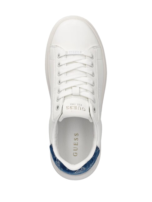 ELBINA14 Baskets jean blanc - Chaussures Femme