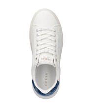GUESS ELBINA14 Baskets jean blanc - Chaussures Femme - 4