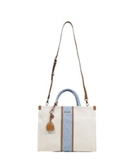 LIUJO RIDHI Grand sac &agrave; main avec bandouli&egrave;re neutre/denim - Sacs pour Femme - 4