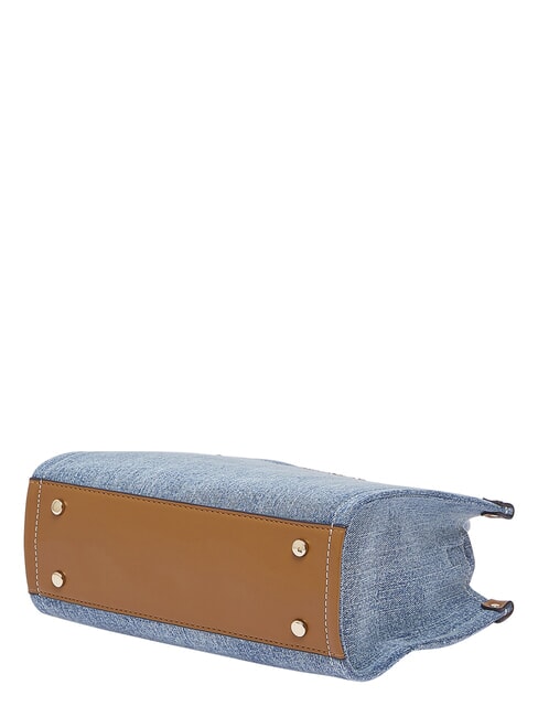 RIDHI Sac &agrave; main avec bandouli&egrave;re denim l&eacute;ger - Sacs pour Femme