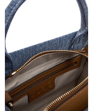 LIUJO RIDHI Sac &agrave; main avec bandouli&egrave;re denim l&eacute;ger - Sacs pour Femme - 6