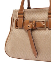 LIUJO CORALLO Sac &agrave; main avec bandouli&egrave;re Naturel - Sacs pour Femme - 6