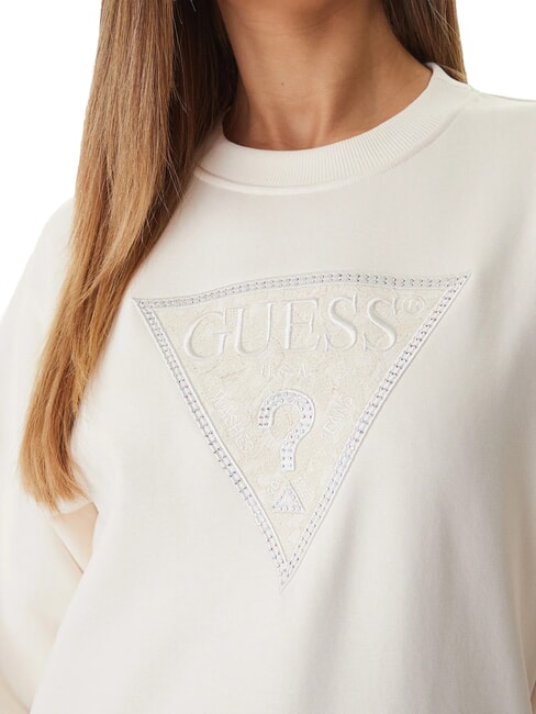 TRIANGLE LACE Sweat-shirt cremwhi - Sweat-shirts pour femmes