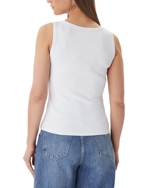 LOGO SCRIPT Haut blanc pur - T-shirt