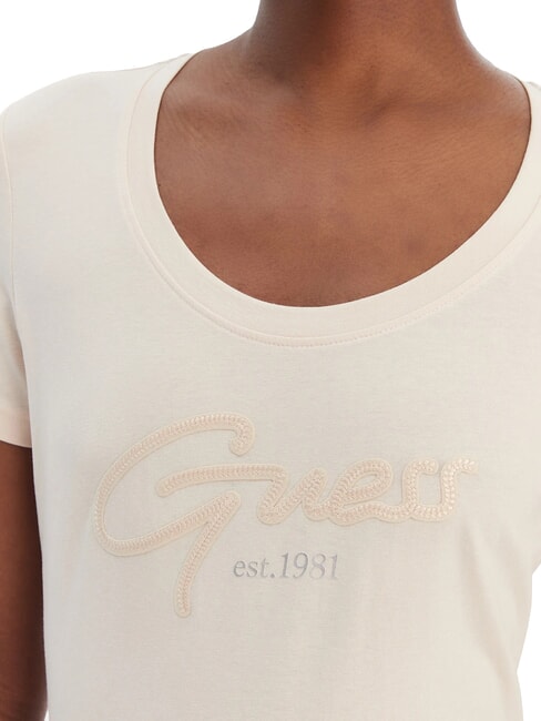 SCRIPT T-shirt en coton vanille cosmique - T-shirt