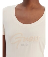 GUESS SCRIPT T-shirt en coton vanille cosmique - T-shirt - 3