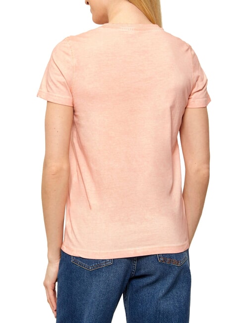 MINI STRASS TRIANGLE T-shirt en coton vanille cosmique froide - T-shirt