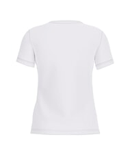 GUESS MINI STRASS TRIANGLE T-shirt en coton blanc pur - T-shirt - 3
