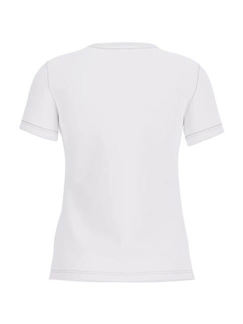 MINI STRASS TRIANGLE T-shirt en coton blanc pur - T-shirt